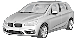 BMW F45 B1366 Fault Code
